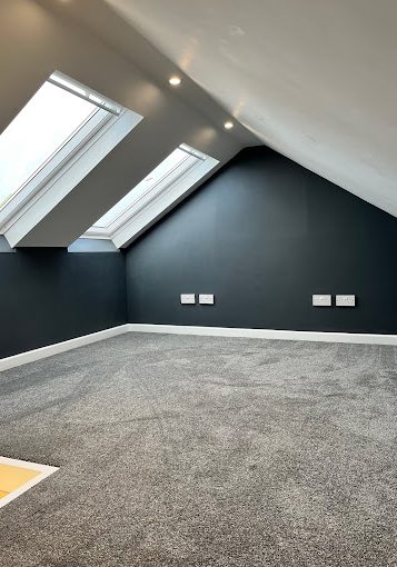 Velux loft conversion after painted Velux loft conversion after painted