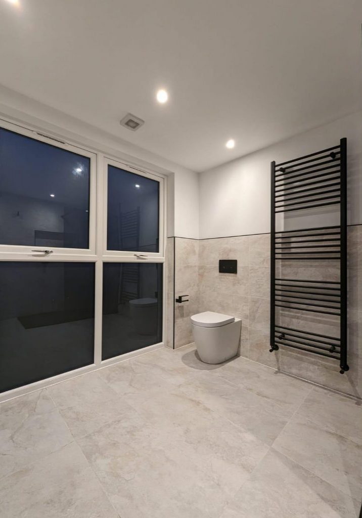 bathroom in loft conversion in Birmingham